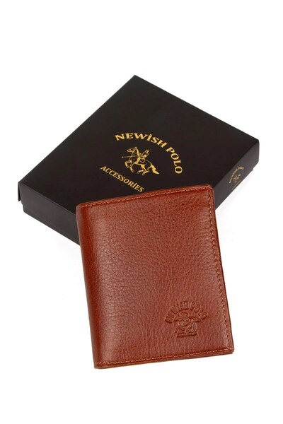 Newish Polo Men's Genuine Leather Wallet and Card Holder