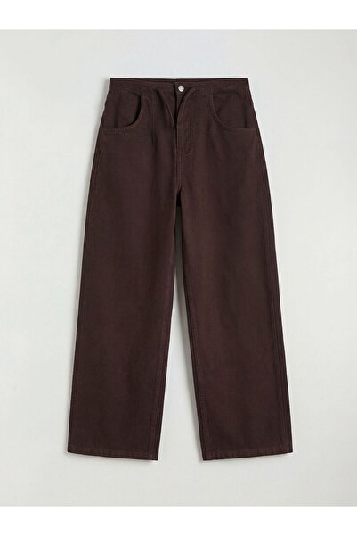 LC Waikiki Lcw Kids Wideleg Gabardine Girls' Trousers