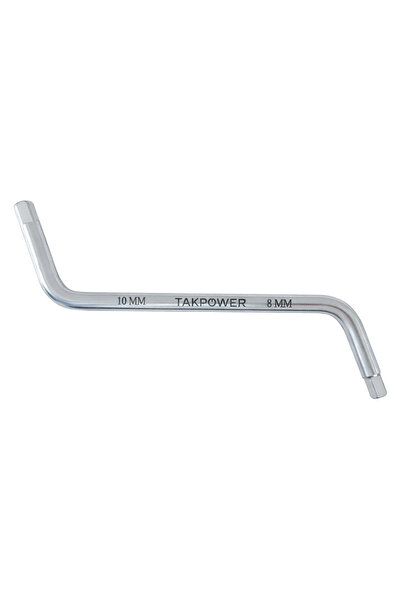 TAKPOWER مفتاح ربط ذو فتحتين من النوع Z مقاس 8 × 10 مم