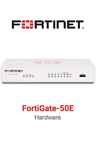 Fortinet جدار الحماية FortiGate FG-50E - بدون ترخيص (الجهاز فقط)