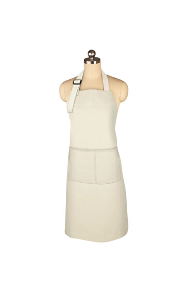 Mukitchen High Quality Front Pocket Detail Cotton Apron 88cm