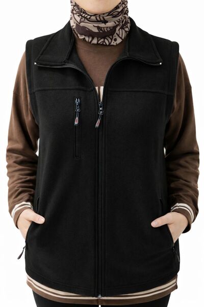 SaglamKıyafetler POLAR YELEK 5 CEPLİ PREMIUM