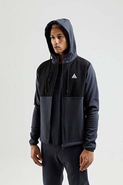 Airlife Engineered Zr Fleece I Men's Full-Length Zip-Up and Hooded Tracksuit ...