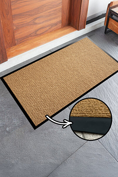 Paspas Yap Nem ve Toz Alıcı Yıkanabilir Kauçuk Kenarlı Kapı Önü Paspas