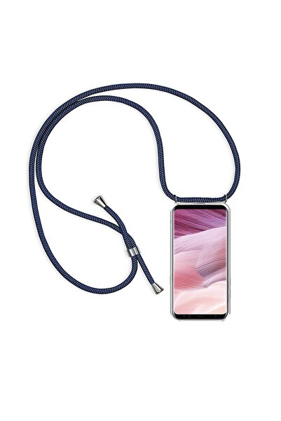 Hkess Husa telefon silicon transparent cu snur, compatibila iPhone XR, protec...