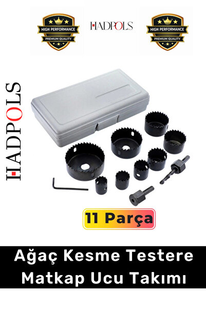 HadPols #PançSeti Yeni 11 Parça Panç Seti Ağaç Kesme Alyan Anahtarlı Alçıpan ...