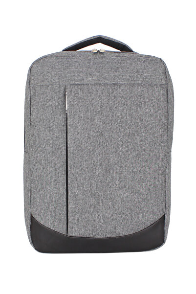 Dada Unisex Gray Backpack School Office Business Daily Use 15.6" Inch Waterpr...
