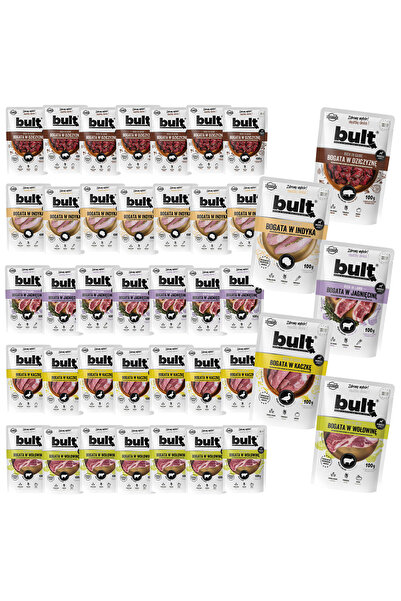 Other MOKRA KARMA DLA PSA BULT SAZZETKA MIELONKA MIX SMAKÓW ZESTAW 40x100g