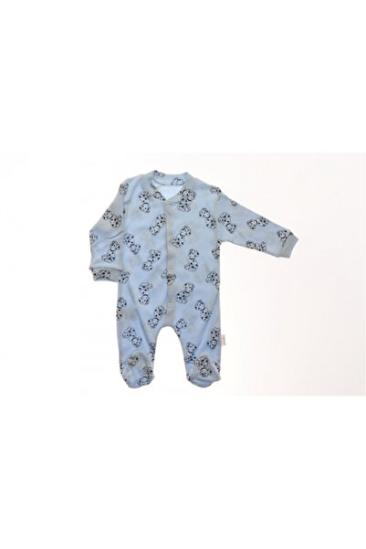 Necix's Salopă pentru bebeluși cu mânecă lungă, albastră, din bumbac, pentru ...