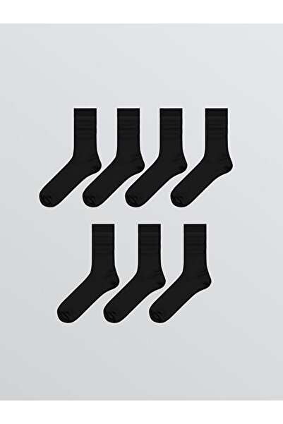 LC Waikiki Rmz Gi̇yi̇m Farkiyla Men's Sock Socks 7-Pack