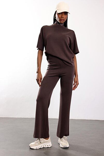 5in1Canpolat Brown Modal Set