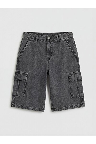 LC Waikiki Lcw Kids Boys Cargo Jean Shorts