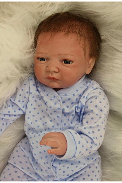 minigimin dolabı Gerçekçi reborn bebek bez vücut 55 cm bebek