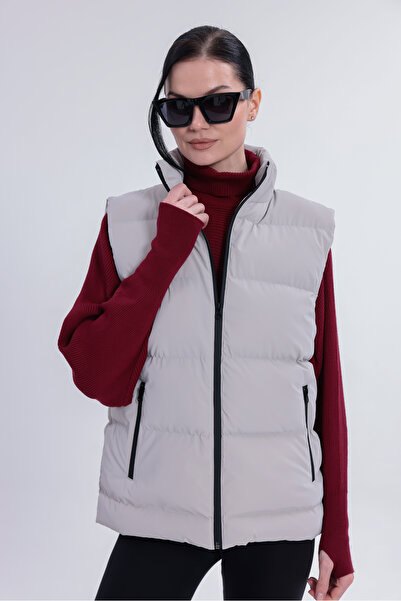 Firststops Women's Stone Nova Fabric Inflatable Vest