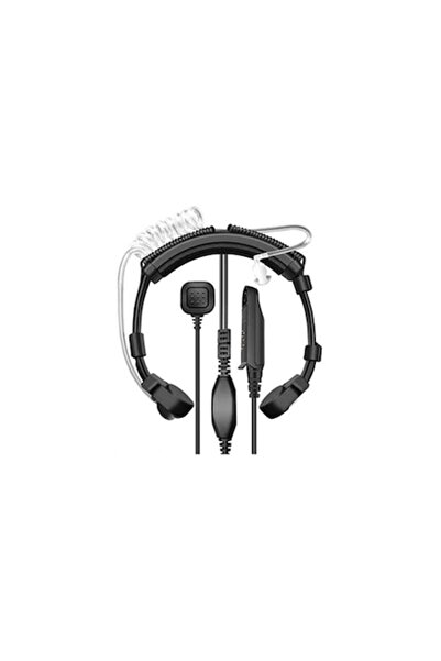 OEM Headset with tube and neck microphone / Headset with adjustable laryngeal...