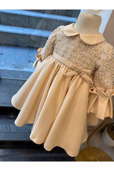 Miss Lorin Kids Παιδικό φόρεμα με πέτο και στρας