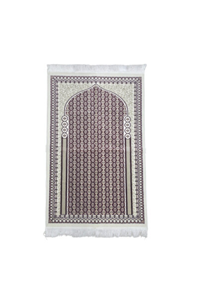 REVE سجادة صلاة إسلامية مخملية عالية الجودة من أرينو، 70 × 110 سم
