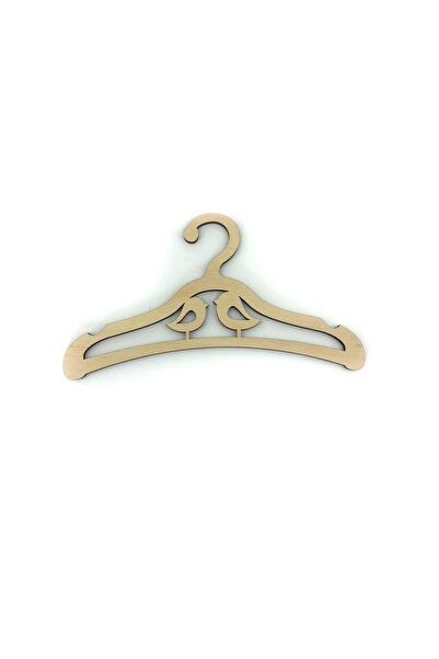 Amco Wooden baby clothes hanger set model 7, 3 pcs, 20x11x0.4 cm