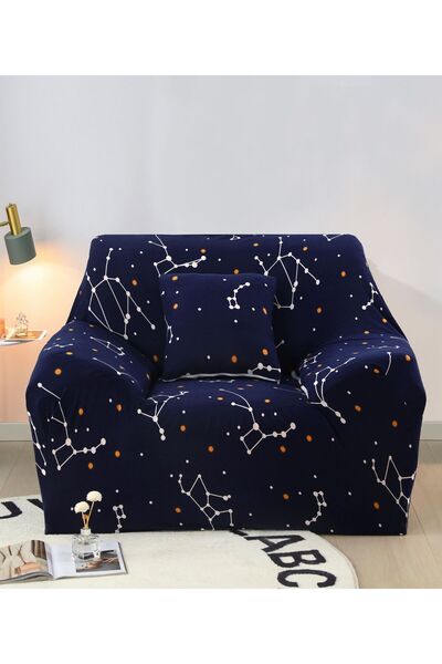 ANATOLIATEKSTILE Elastic Armchair Cover S (90*140) with elastic, Full Protect...