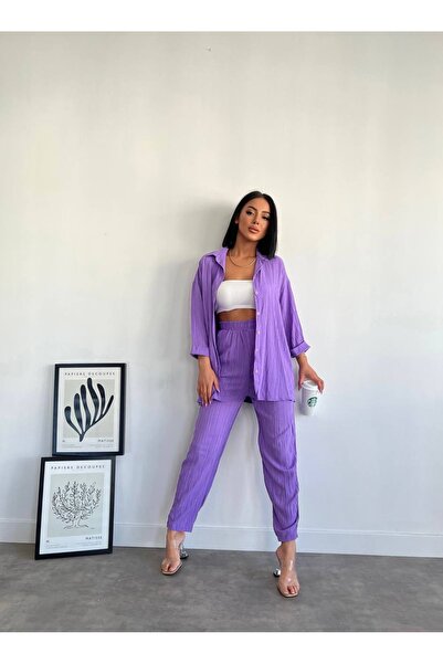 Füme Σετ πουκάμισο και παντελόνι Kaş 2 τεμαχίων