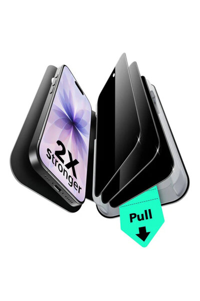 ESR Sticlă securizată UltraFit pentru iPhone 17, neagră, cu protecție la conf...