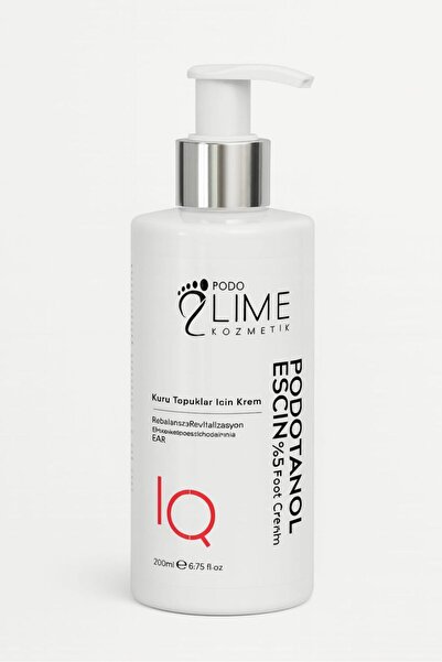 PODO LIME KOZMETİK %5 Escin El, Ayak ve Topuk Bakım Kremi 200 ml – Yoğun Nem ...