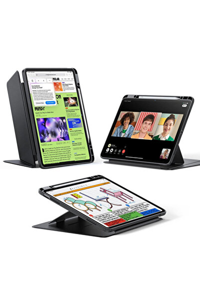 ESR iPad Air 13 (2024) Flip Hybrid Pen Case, Black