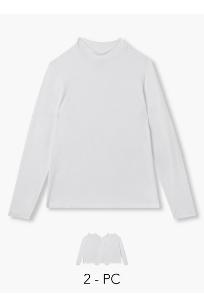 FAV High Neck Long Sleeves T-shirt - Set of 2