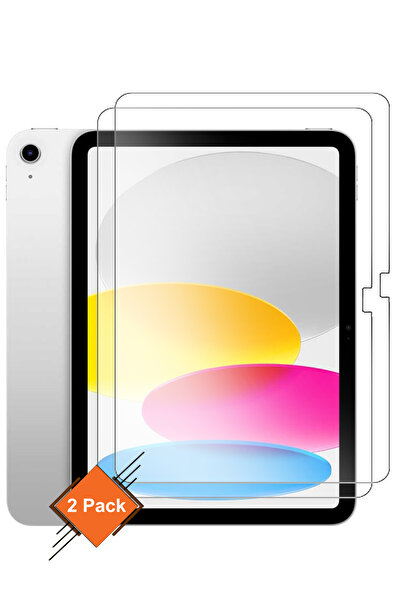 Generic [قطعتان] واقي شاشة زجاجي مقوى ممتاز لجهاز آيباد A16 (2025) من آبل - 1...