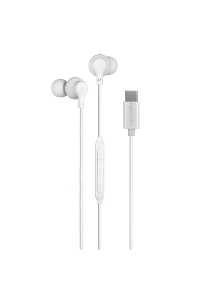 Gogen ECC 10W Headphones, In-Ear, USBC, microphone, volume control, clear sou...