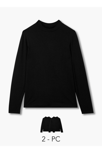 FAV High Neck Long Sleeves T-shirt - Set of 2