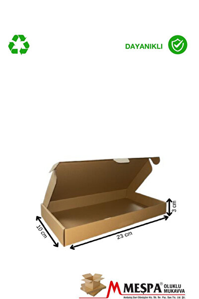 Markasız ucuz 23 x 10 x 3 ölçülerinde 50 adet kalıplı E ticaret ve kargolama ...