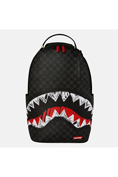 Sprayground Σακίδιο πλάτης Scribble Shark με καρό σχέδιο