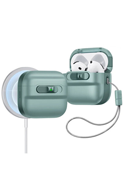 ESR Магнитен калъф HaloLock за Apple AirPods 4 Pulse, зелен