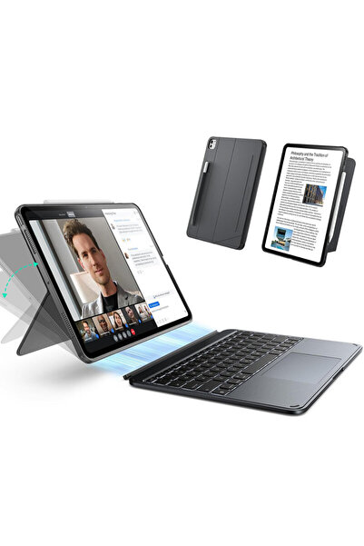 ESR iPad 10 (2022) 10.9 Shift Keyboard Case, gray
