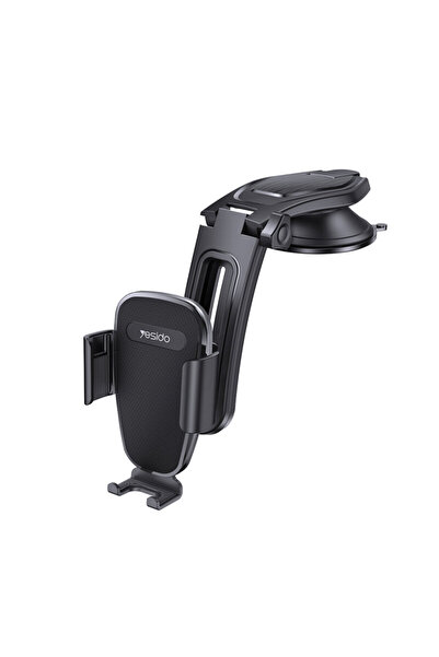 Yesido Suport telefon auto cu ventuză pentru bord C130, negru
