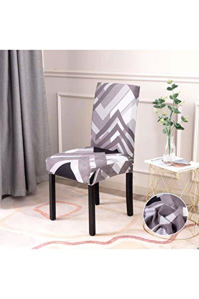 ANATOLIATEKSTILE Set of 6 Elastic Covers, High Back Chair, 90*140, Premium Ma...