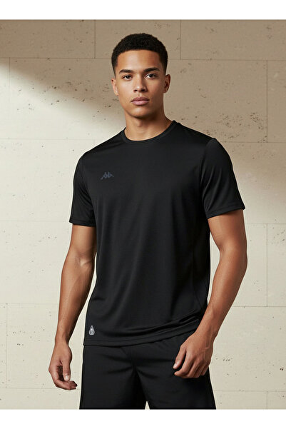 Kappa Men Logo Print Performance T-shirt