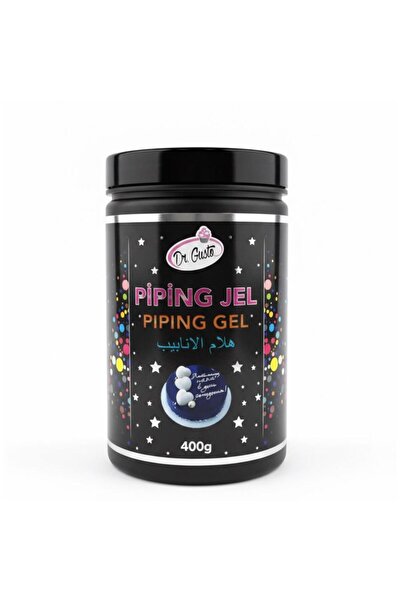 Dr. Gusto Piping Jel 400 Gr – Pasta Yazı, Damla ve Dekor Süsleme Jeli