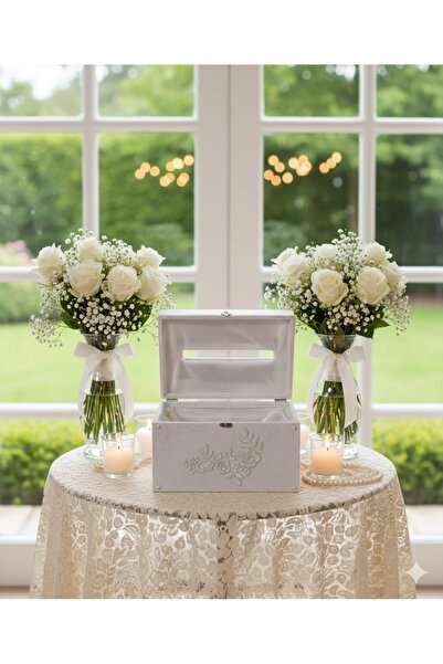 Duru Çeyiz Sandıkları Düğün Gelin Damat Çeyiz Takı Kutusu