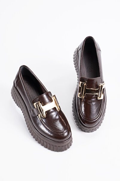 FEMME Pantofi de damă casual Mocasini cu cataramă Detaliu confortabil Toc pla...