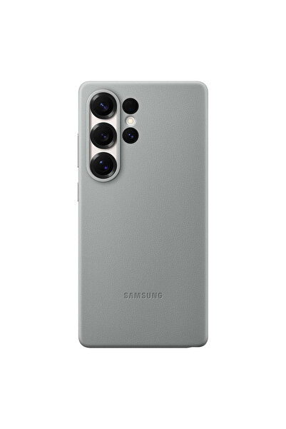 Samsung Πίσω κάλυμμα Kindsuit από δέρμα σε γκρι χρώμα (Galaxy S 25 Ultra)