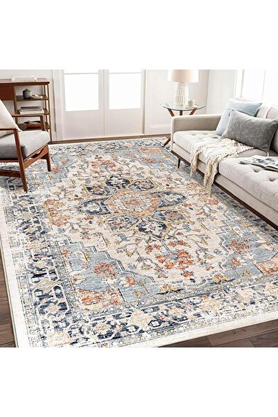 WAMBORY Washable Area Rug