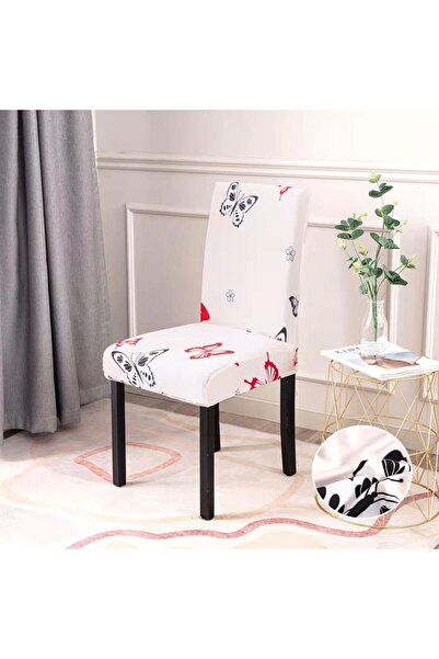 ANATOLIATEKSTILE Set 6 Huse Elastice, Scaun cu Spătar Înalt, 90*140, Material...