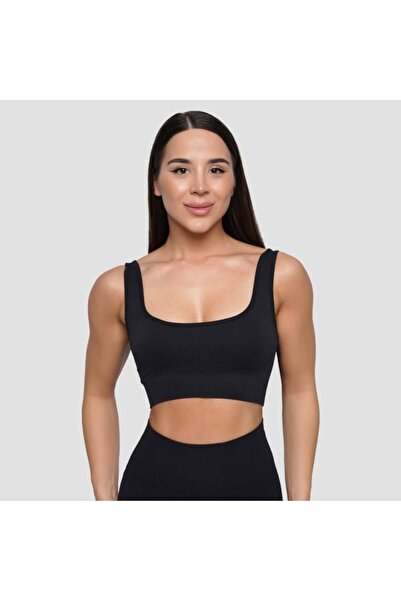 GymBeam Sutien sport Lift Seamless negru