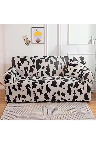 ANATOLIATEKSTILE Husă Canapea Colțar Elastică L(180*230) cu elastic, Protecți...