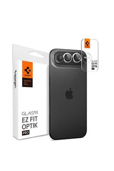 Spigen Camera Glass for iPhone 17 Air Glas.tR Optik EZ Fit Pro, Silver