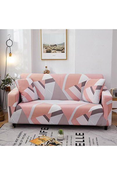 ANATOLIATEKSTILE Elastic Corner Sofa Cover L(180*230) with elastic, Full Prot...