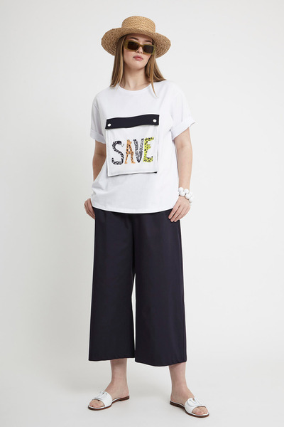 VERDA Комплект з візерунчастими брюками