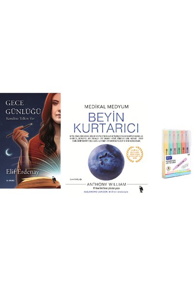 Nemesis Kitap Gece Günlüğü ++ Beyin Kurtarıcı 2 Kitap Set ( Kalem SET HD )